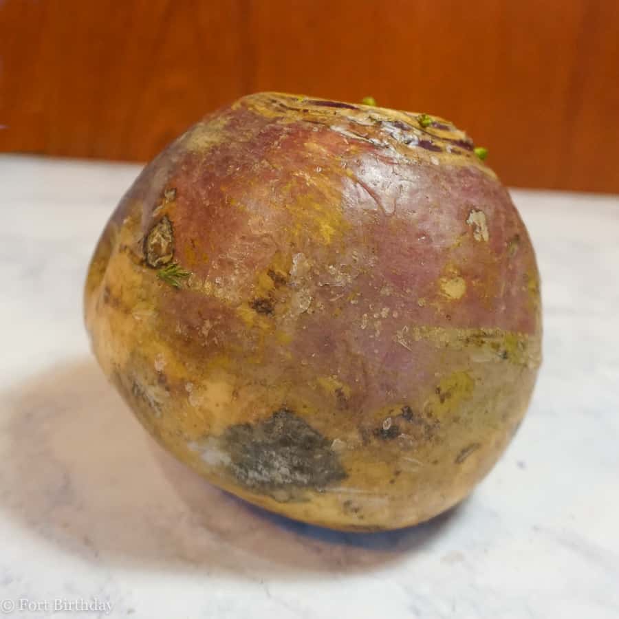 I confess in my confession that even this picky eater will eat rutabaga