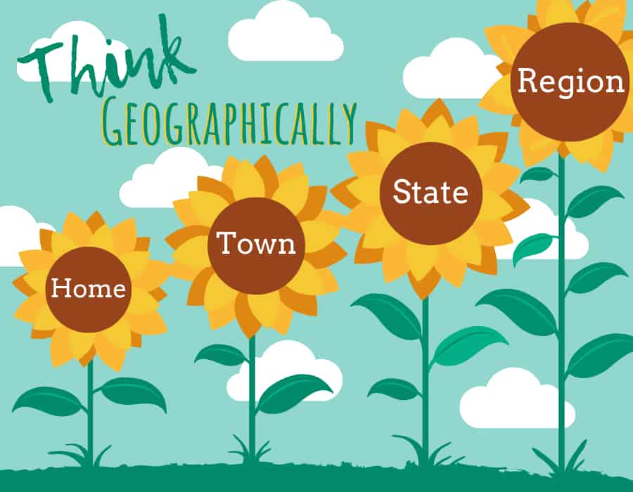 Think Geographically about your bucket list Home Town State Region