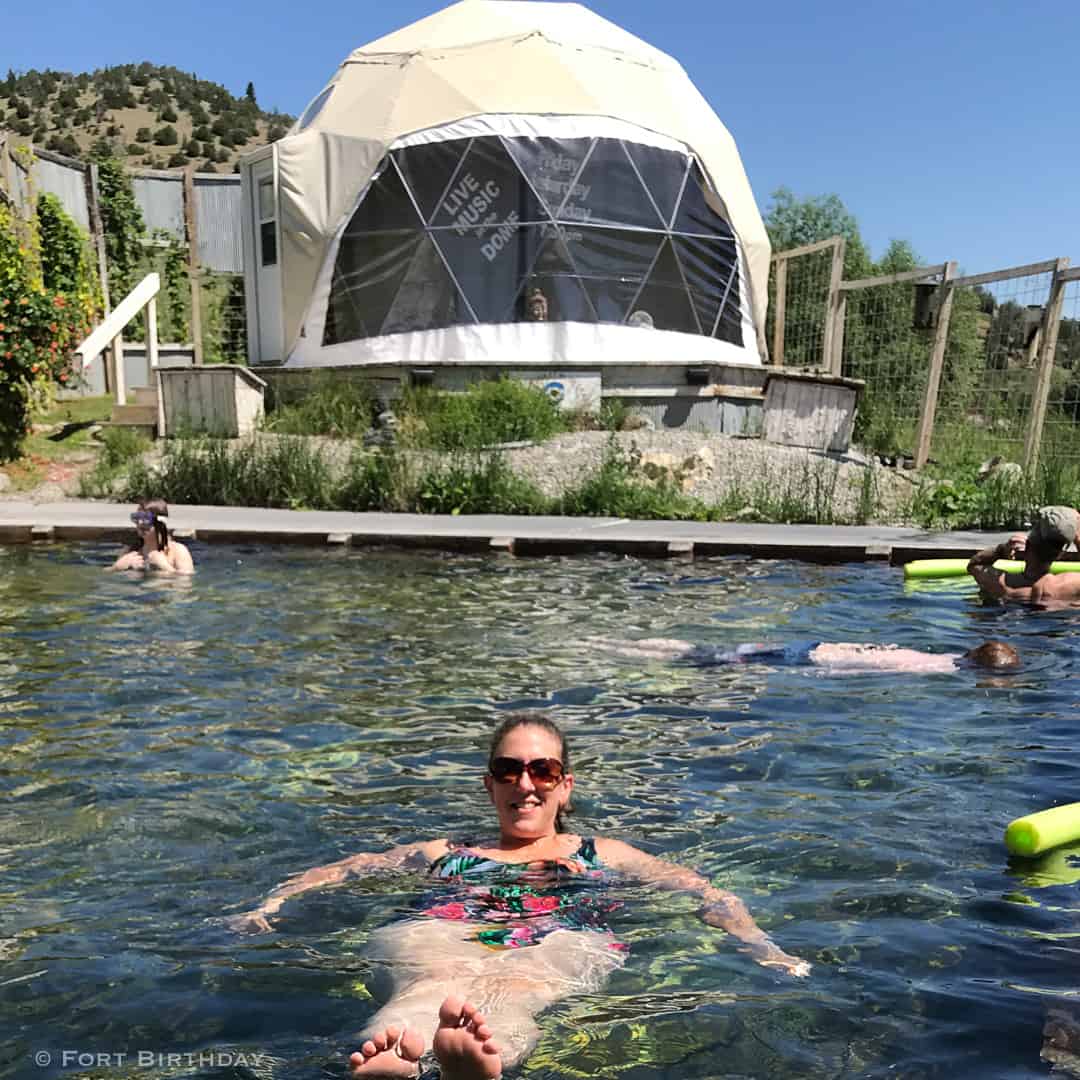 The Dome at Norris Hot Springs Water of the Gods