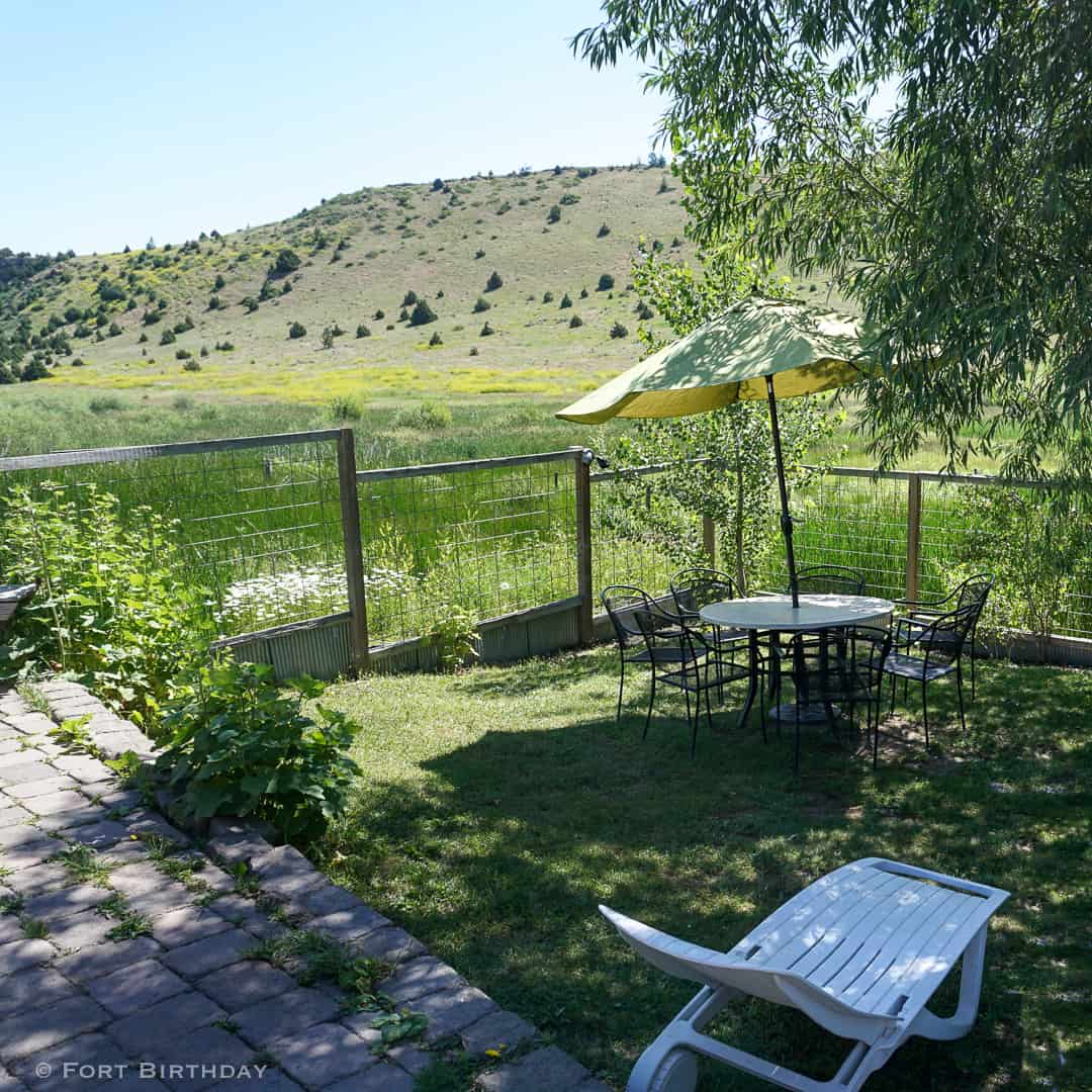 view of lawn at Norris Hot Spring