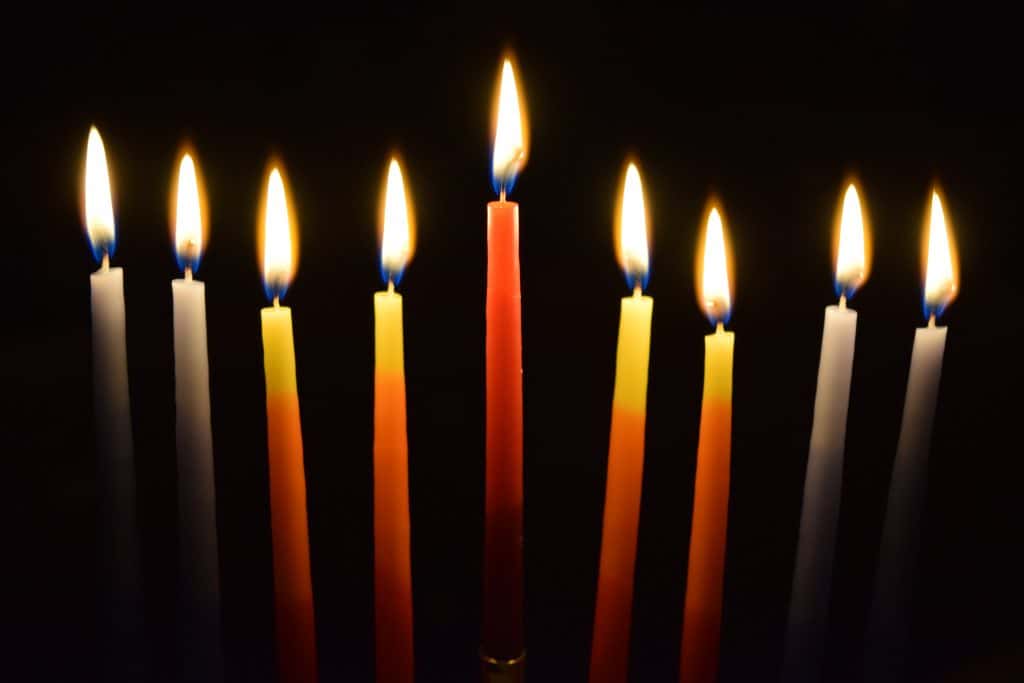 about Hannukah 2019 candles