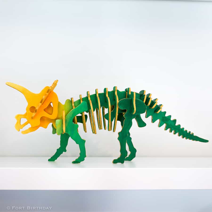 Triceratops Dinosaur 3D puzzle